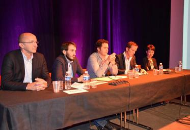De gauche à droite : Jean-Marie Baillif, Alexandre Imbert, Stéphane Roy, Eric Billhouet et Catherine Lepage.