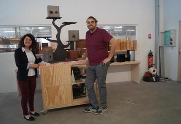 Margot Stagni et Sylvain Cébe.