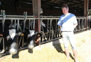 Fabrice Ramblière accueillera ses collègues agriculteurs pour évoquer les antibiotiques. 
