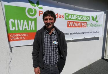 Marc Caillé, président du Civam Poitou-Charentes.