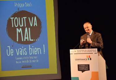 Philippe Bloch est intervenu lors de l’assemblée générale.