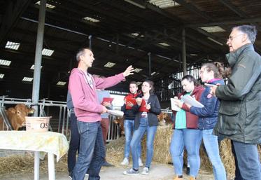 Le temps d’une après-midi, Stéphane Gaillot a reçu des élèves aveyronnais en BTS ACSE.