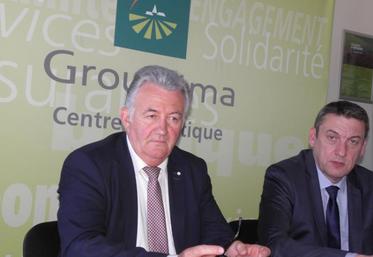 Dominique Boucherit et Bruno Fleury : en Charente-Maritime, GCA réalise 64,3 M€ de chiffre d’affaires auprès de 39 811 sociétaires et réinjecte 31,8 M€.