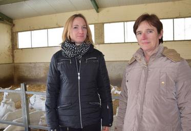 Élodie Godeaux et Patricia Chauvaud.