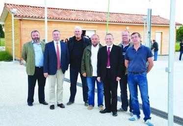 C’est un long et beau projet collectif que les viticulteurs, utilisateurs de la station, ont inauguré avec Jérôme Sourisseau, le maire de Bourg Charente, et Xavier Desouche, président de la Chambre d’agriculture de la Charente.