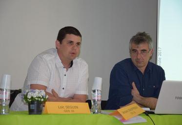 Loïc Seguin et Jacques Jeauffreau.