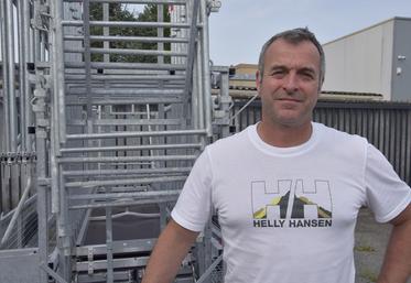 Bruno Quément, ancien militaire à la tête d’« Alpha Échafaudage »