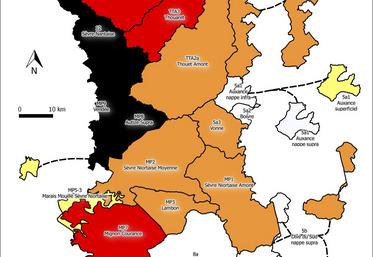 Carte restriction irrigation Deux-Sèvres