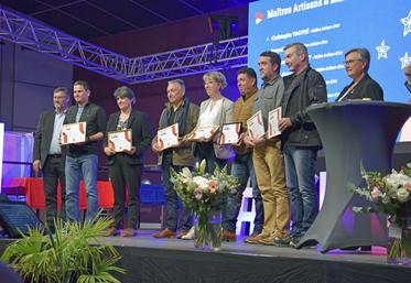 Les maîtres artisans et maîtres artisans d’art charentais ont été récompensés.