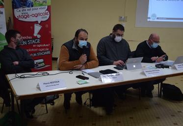 Réunion contractualisation avec la FNSEA16 et Interbev