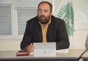 Jean-Bernard Sallat, président de la FNSEA 16 et d’Interbev Nouvelle-Aquitaine.