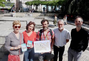 Les dessins seront également en vente à l’Office de tourisme d’Angoulême.