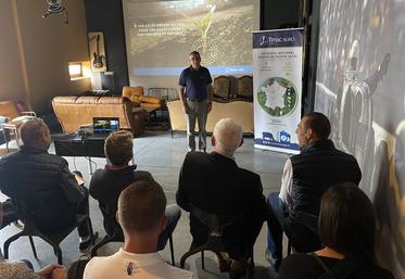 Arnaud Marchais, directeur de Timac Agro Charentes-Centre a présenté le groupe aux candidats.