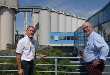 Vincent Poudevigne et Louis Tercinier, respectivement directeur et président de la Sica Atlantique, estiment que le pire a été évité lors de ce sinistre.