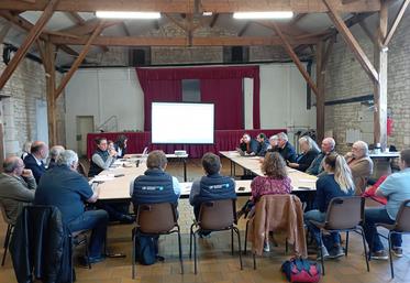 La réunion clôturait une série de rencontres organisées par la Caro autour de la transmission.