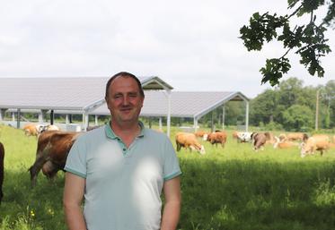 Marc Spanjers, éleveur laitier à Terres-de-Haute Charente et secrétaire général à Service de remplacement France.