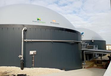 En Charente-Maritime, l'unité de méthanisation de La Vallée ouvrira ses portes le 8 décembre.
