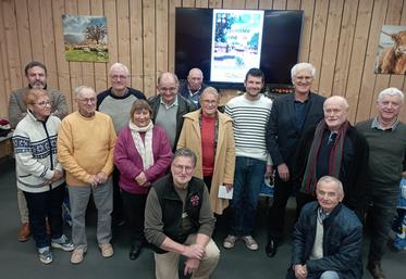 Les adhérents de l'Afdi Charente, réunis à la MFR de La Péruse.