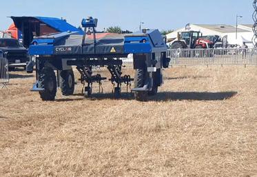 En septembre dernier, le robot était présent au Comice agricole de Civray.