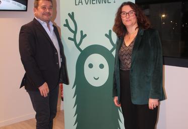 Alain Pichon et Sandrine Barraud ont présenté la marque, construite autour de 5 personnages Ludiks.