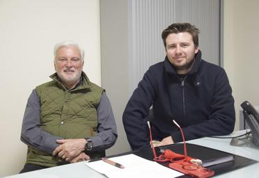 Jacky Bouchaud et Maël Chauvin