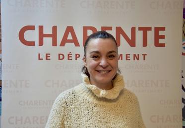 Célia Hélion, élue départementale en charge des Sports.