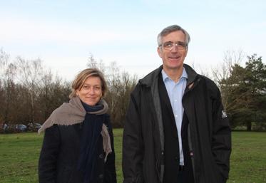 Luc Servant, (ici, à côté de sa directrice, Charlotte Nommé) se présentera dans un an un pour un nouveau mandat à la tête de la chambre régionale d'agriculture.