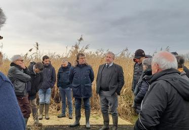 Pascal Duforestel et Guillaume Riou ont souligné le soutien à la biodiversité qui sera permis par ce nouveau contrat.