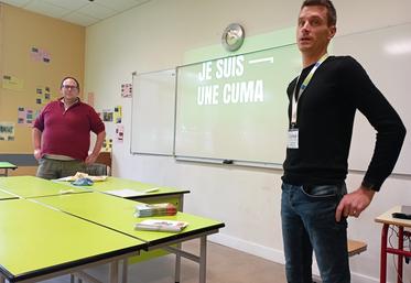 Julien Ryon et Nicolas Figeac ont mis en avant l'esprit collectif et la force des adhérents.