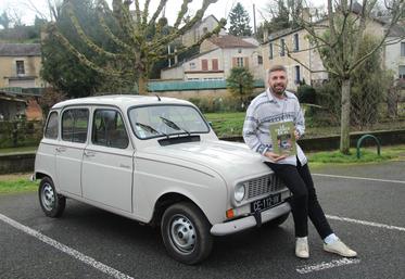 Julien Piraud s'est installé à Savigné après un tour de la France en 4L.