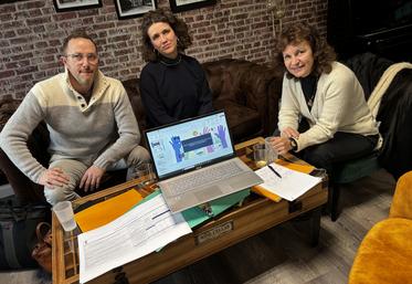 Alexis Fremondaux, Elsa Favriou et Monique Roullet-Caire ont prévu de très nombreuses animations et opération de coordination des structures d'aide alimentaire.