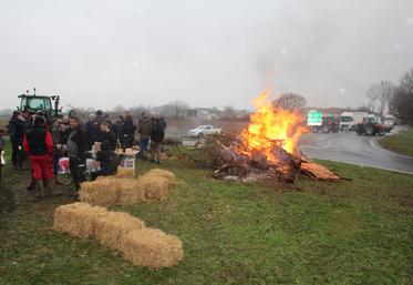 Les éleveurs sont restés mobilisés 2 jours.