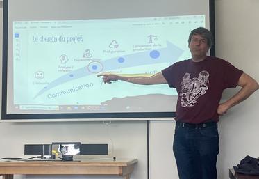 Georges Bray, porteur de projet Mycélium Charente.