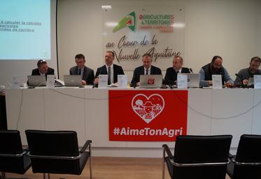 La session de la Chambre d'agriculture s'est tenue le 8 mars à Angoulême.