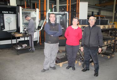 Jacques-Louis David (à gauche) a repris les rênes de la société créée par ses parents, Thierry et Martine, et emploie aujourd'hui 16 salariés.