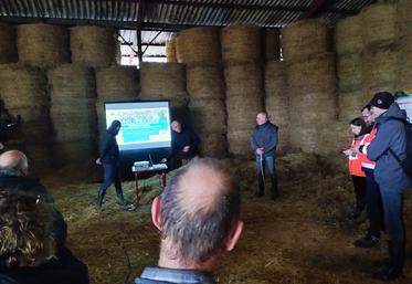 Une trentaine de participants ont pris connaissance de la conduite de l'exploitation de Laurent Octeau.