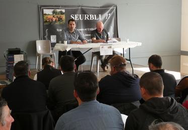 Florent Soleau et Benjamin Berger ont présenté le bilan de l'année 2023 du Seurbli17.