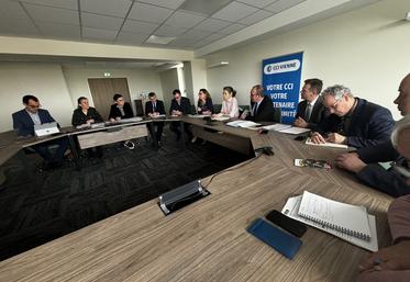 Les représentants de l'État, de la CCI et de la CMA étaient réunis pour répondre aux questions des entreprises et artisans.