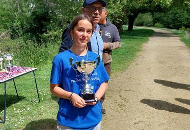 C'est Louise Pasquier, de Bonnes, qui a remporté l'épreuve.