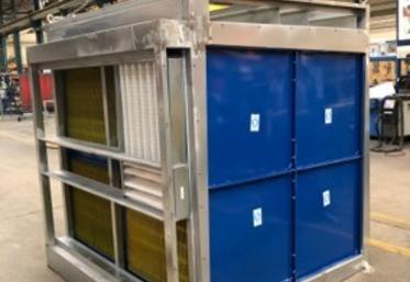 Une cabine équipée d'un échangeur (losange blanc), que le projet doit permettre d'optimiser.