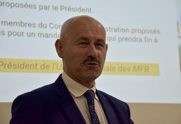 Dominique Ravon, président de l'Union nationale des MFR.