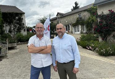 Fred Dayber et Benoît Labrunie sont inquiets pour les entreprises du bâtiment de la Vienne.
