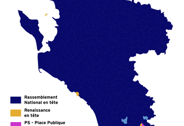 Vote aux élections européennes 2024 en Charente-Maritime.