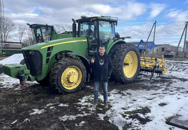 Vitalii est obligé de financer une grande partie de son exploitation avec ses réserves personnelles.