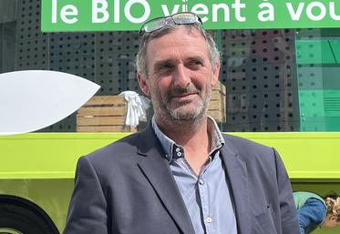 Philippe Leymat, le président d'Interbio Nouvelle-Aquitaine, s'attend à une reprise de la croissance dans les mois à venir.