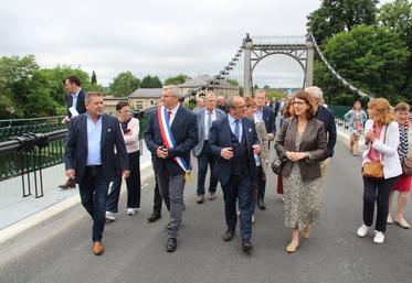 Les travaux pour la rénovation du pont s'élèvent finalement à 13,4 M€.