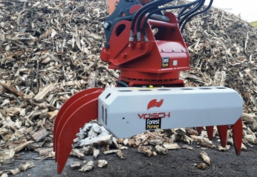 Le système de coupe tronçonneuse est une pince Vosch 2000 force 52 KN guide de 80 cm.