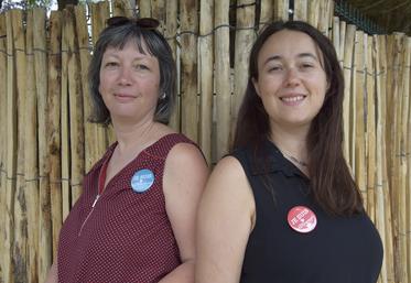 Lorrie Vallier et Clémence Petit, mamans et entrepreneuses.