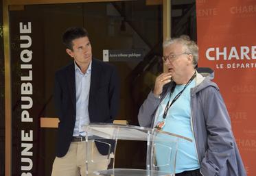 Vincent Villette, directeur financier et administratif du CNC, et Dominique Besnehard, co-délégué du FFA.