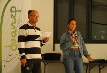 Maud Goichon-Guilbard a voulu mettre fin aux problèmes de mycoplasmes survenus sur l'élevage.